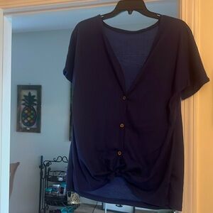 3 JHGoosa tie front tops from Walmart. Never worn. $12 a piece or $36 for all 3